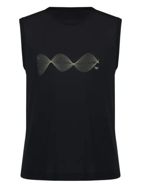 Track & Field Regata com estampa de ondas