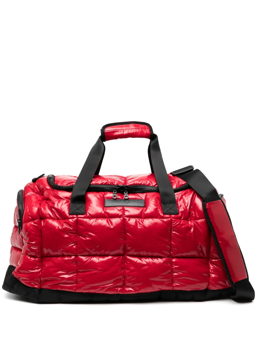 Private Stock The Transporter Weekender suitcase | Red | Image 1