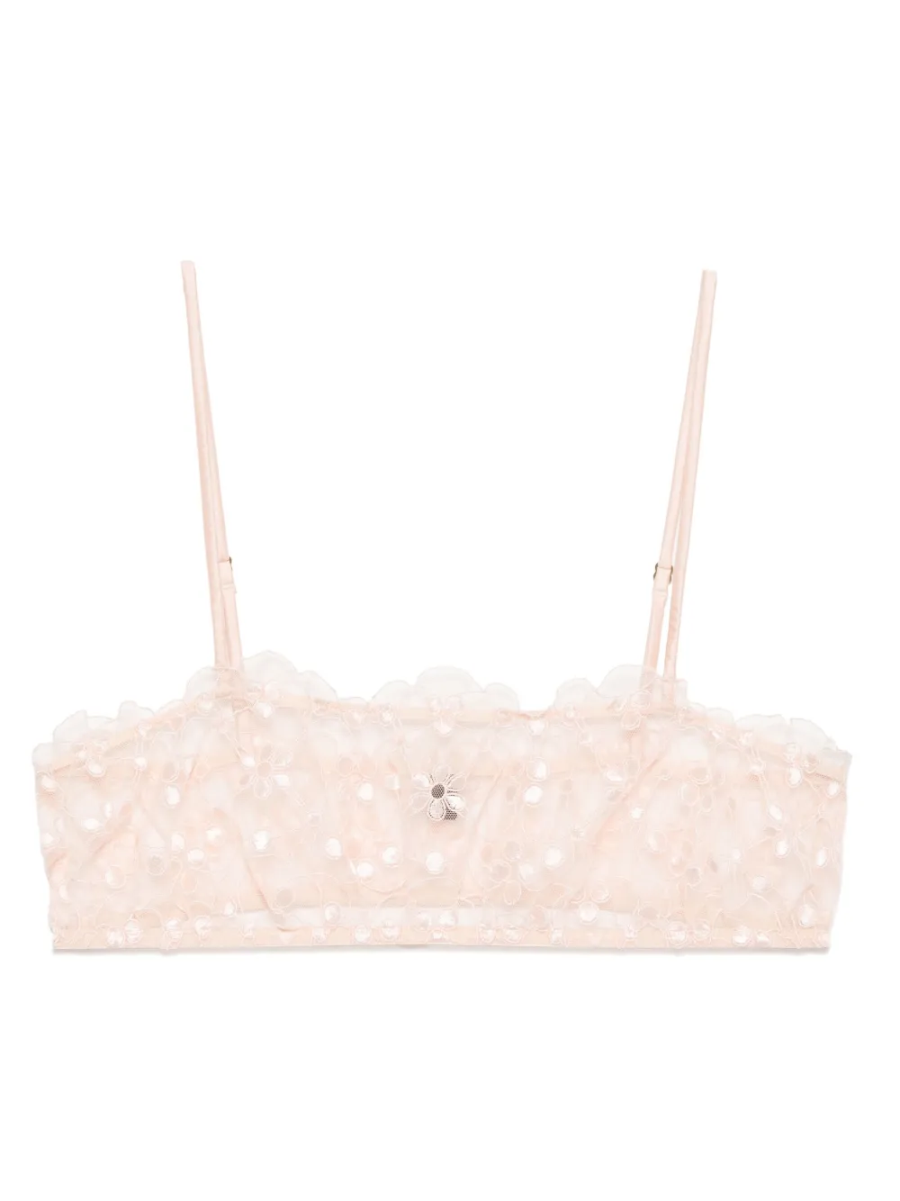 Kiki de Montparnasse Rosette bandeau bh Roze
