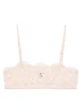 Kiki de Montparnasse rosette bandeau soft bra - Pink