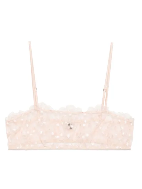 Kiki de Montparnasse rosette bandeau soft bra