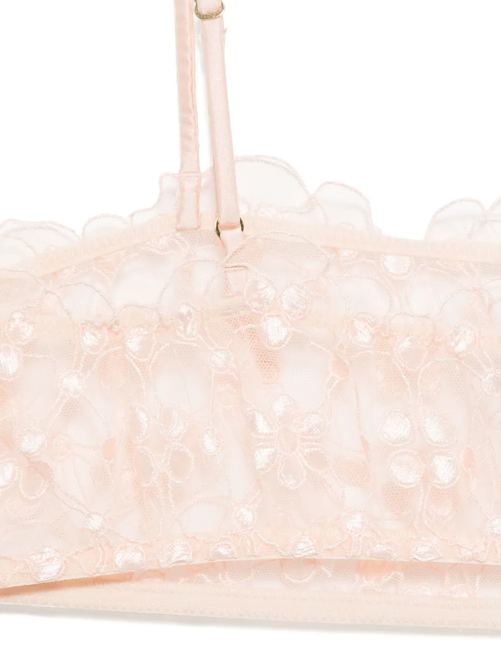 Kiki de Montparnasse Rosette bandeau bh Roze