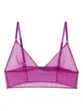 Kiki de Montparnasse crochet longline bra - Purple