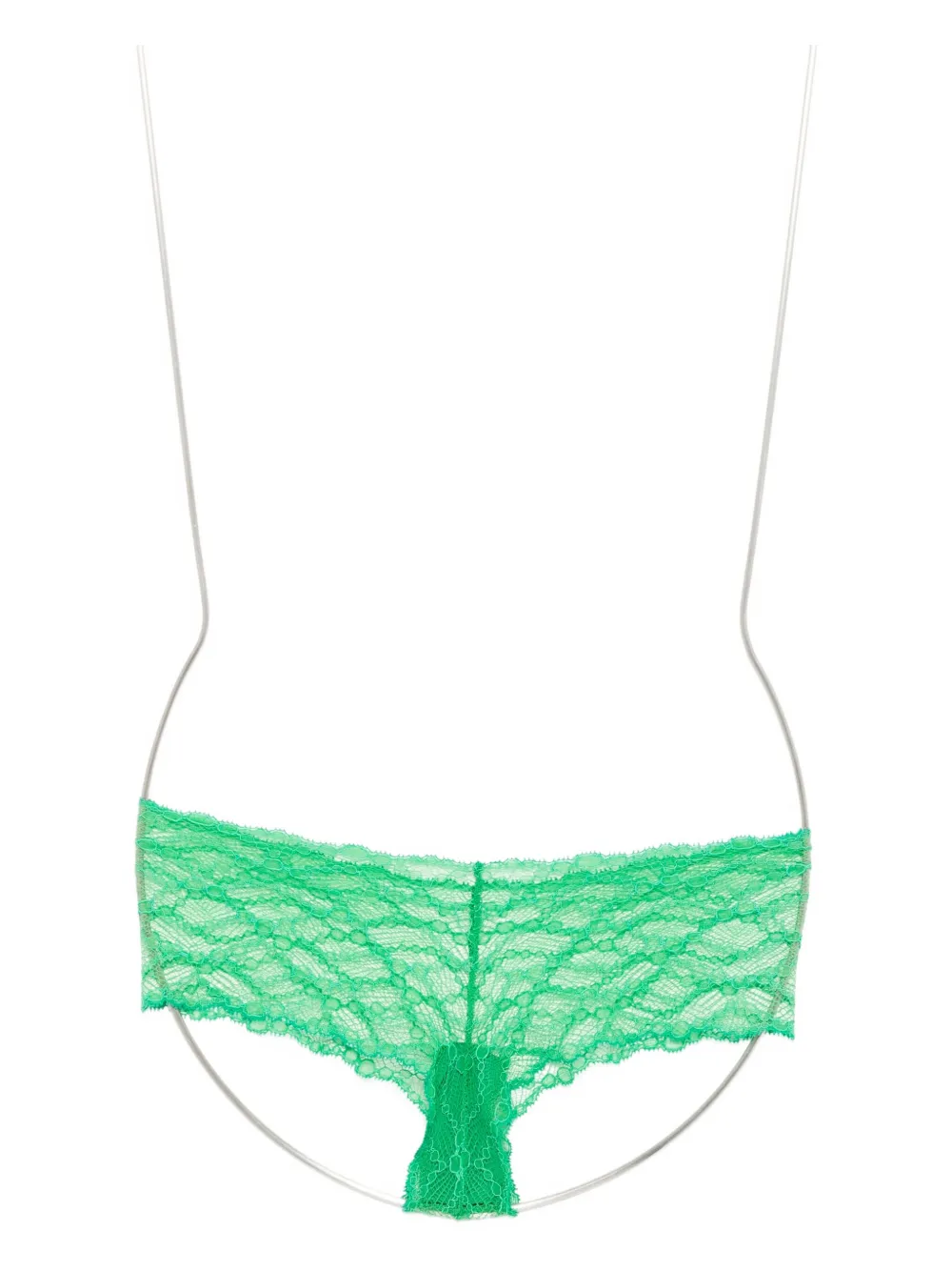 Kiki de Montparnasse Shorts Mon Cheri - Verde