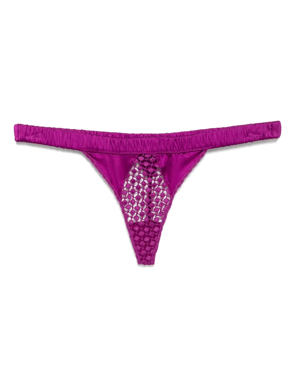 Kiki de Montparnasse Pointille string Paars