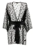 Kiki de Montparnasse lace robe - Black