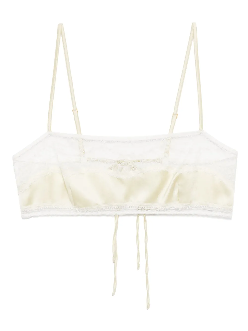 Kiki de Montparnasse Gelaagde bandeau bh Geel