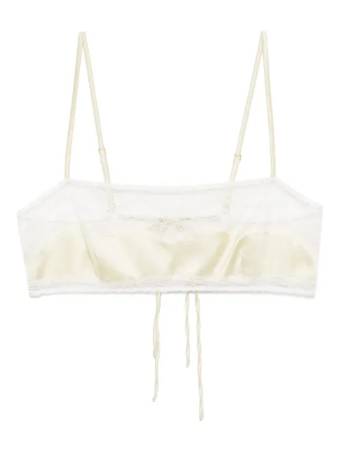 Kiki de Montparnasse tiered bandeau soft cup bra