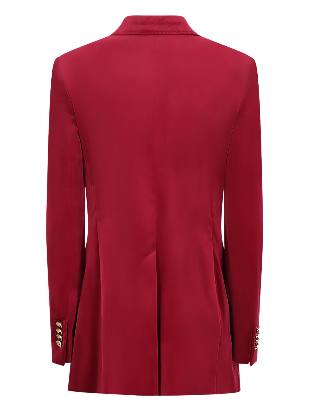 Tagliatore velvet double-breasted blazer Rood