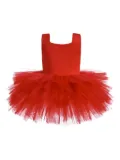 Mimi Tutu square-neck tutu dress - Red