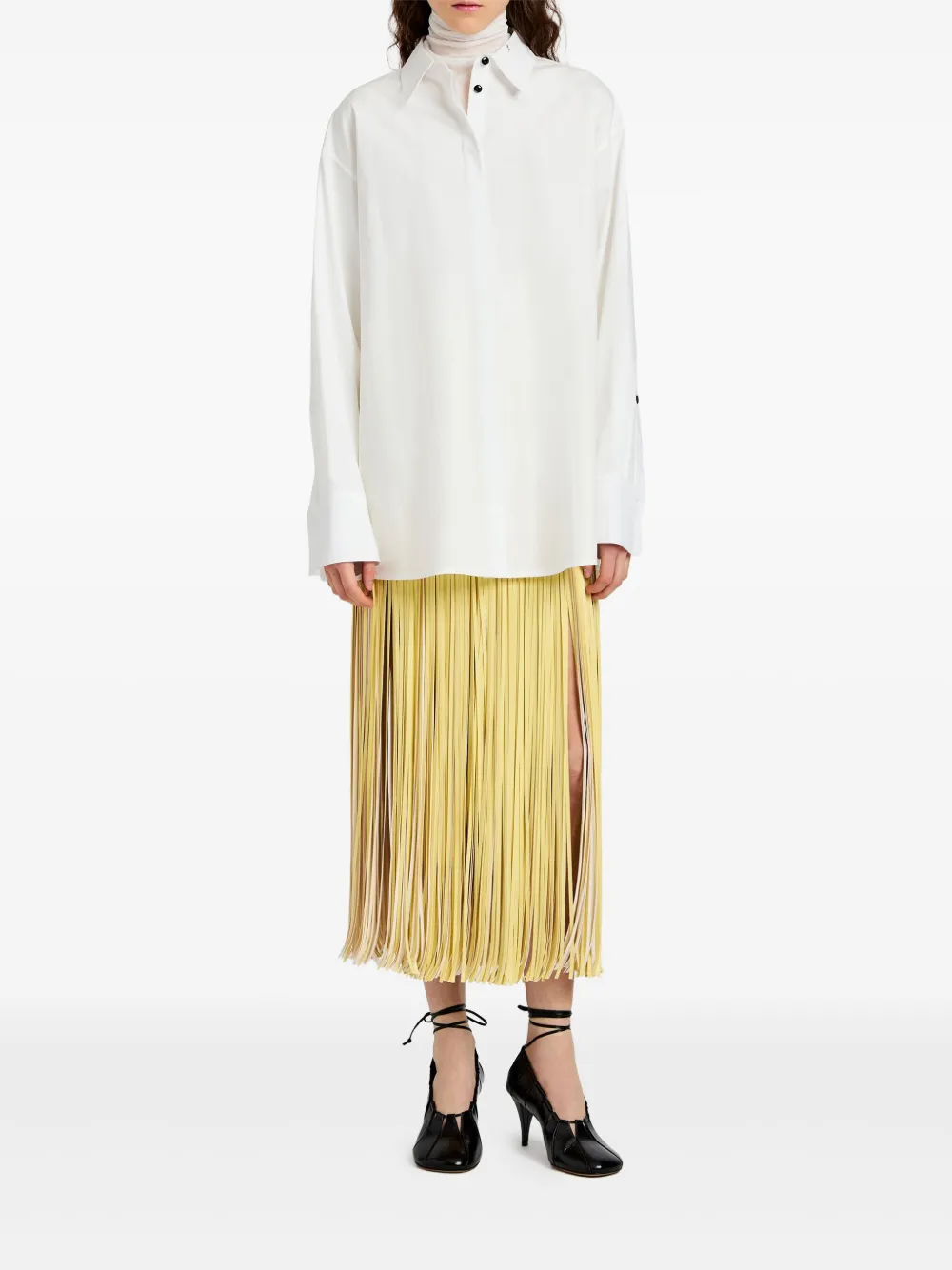Proenza Schouler Veda rok Geel