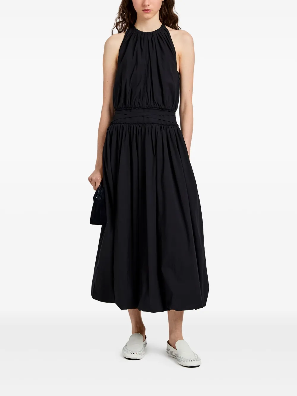 Proenza Schouler White Label gathered halterneck dress | Day Dresses | Image 2