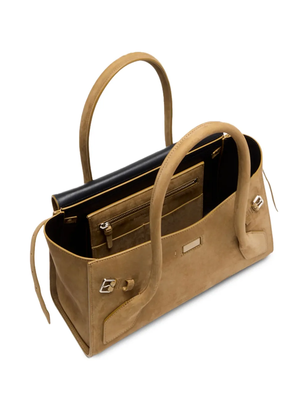 Proenza Schouler Tate kleine schoudertas Beige