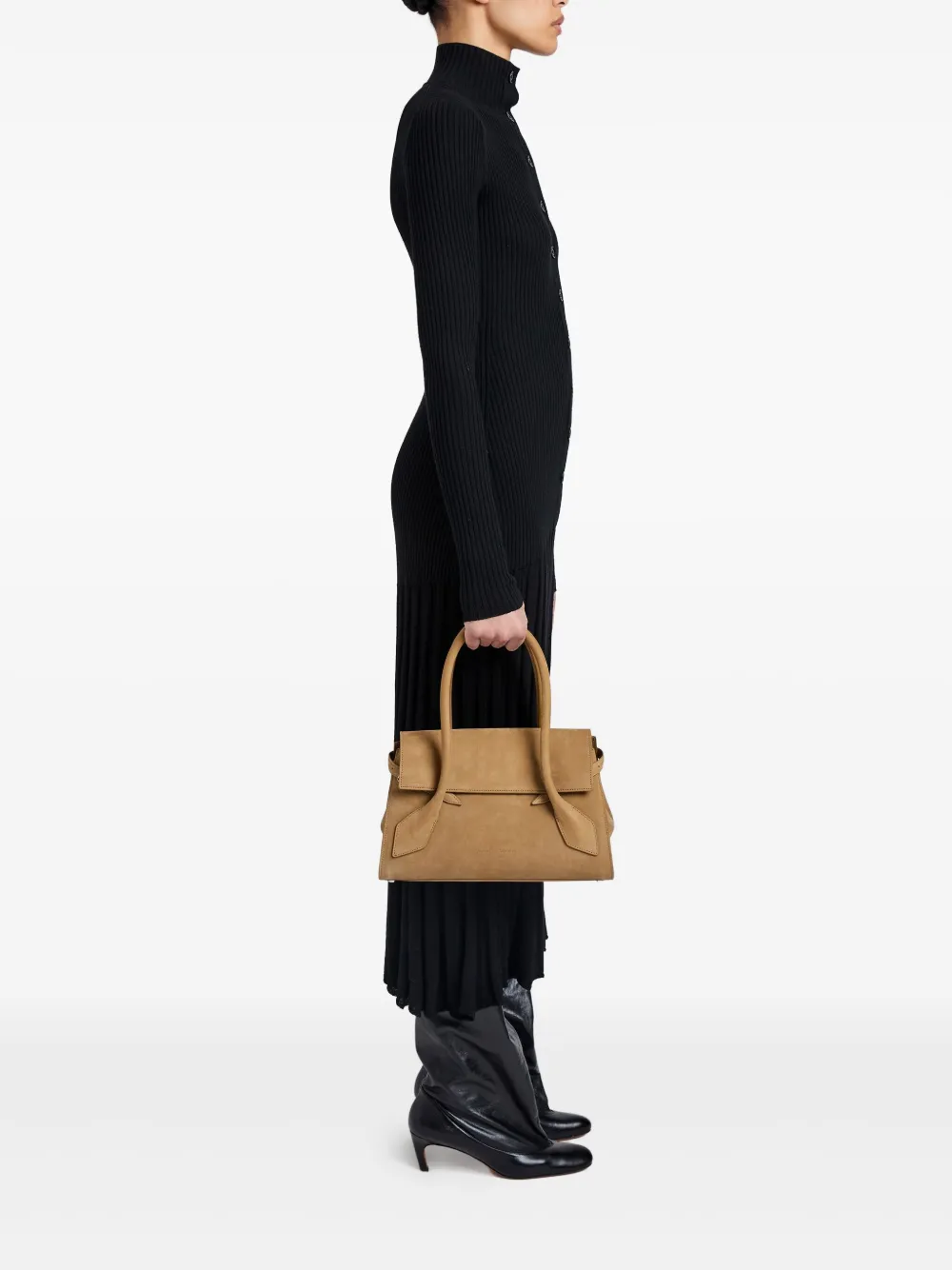 Proenza Schouler Tate kleine schoudertas - Beige