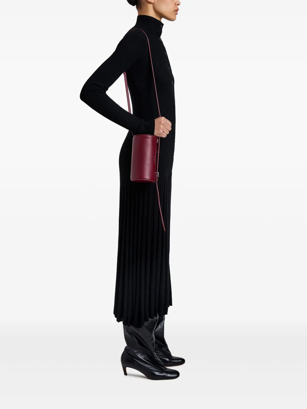 Proenza Schouler Silo crossbodytas Rood