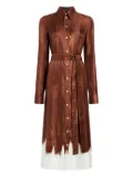Proenza Schouler Amaya dress - Brown