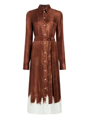 【PROENZA SCHOULER】クレープ ツイストフロント ワンピース PROENZA SCHOULER クレープ ツイストフロント マキシワンピース