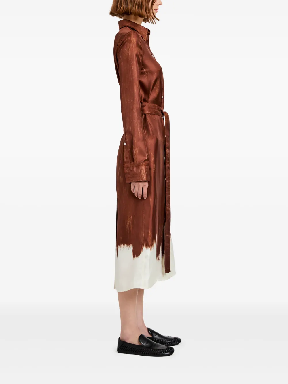 Proenza Schouler Amaya jurk Bruin