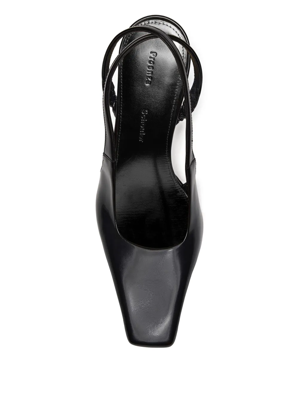 Proenza Schouler Trap Cross Pumps In Black