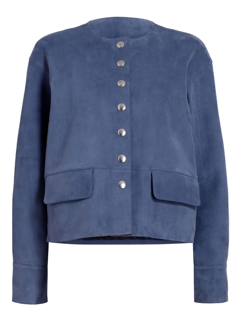 Proenza Schouler White Label Robin suède jack Blauw