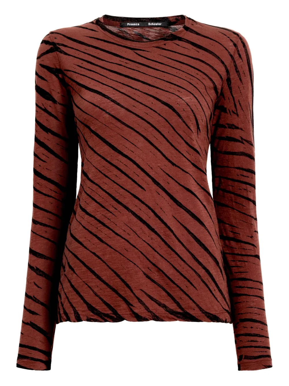 Proenza Schouler Mia T-shirt | Brown | Image 1