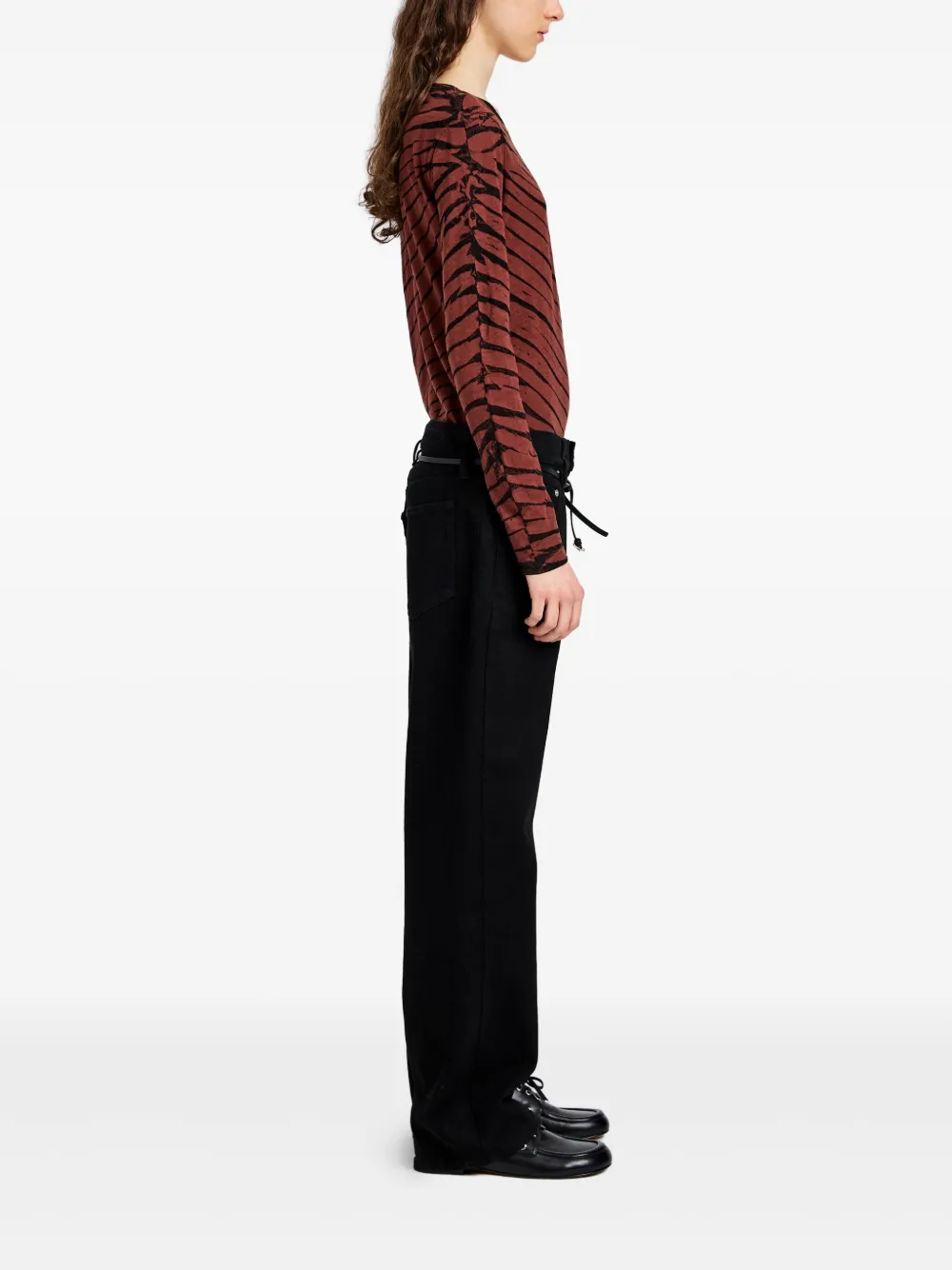 Proenza Schouler Mia T-shirt Bruin