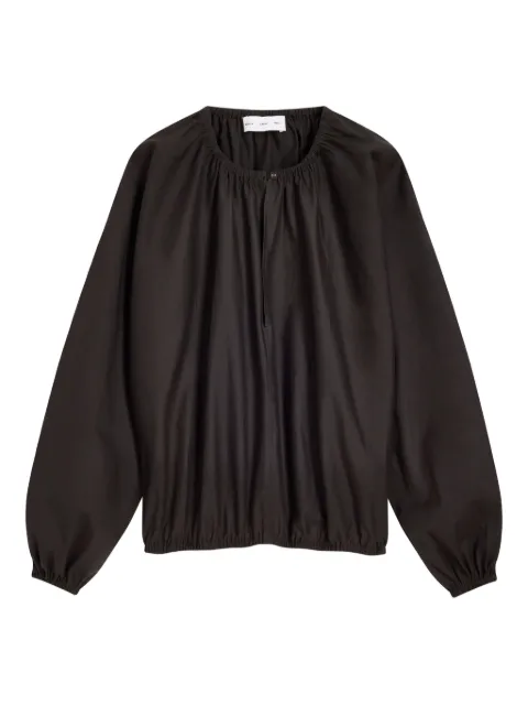 Proenza Schouler White Label gathered-neck balloon-sleeve top