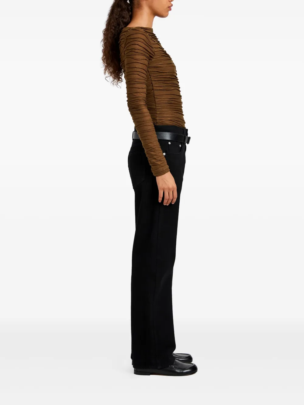 Proenza Schouler White Label Paloma top Bruin
