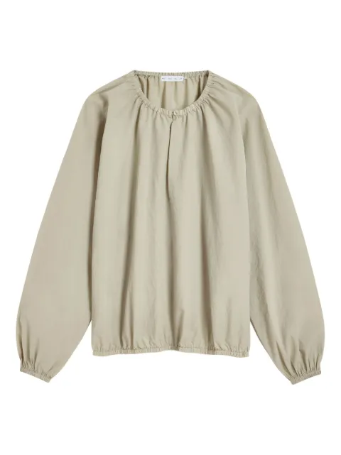 Proenza Schouler White Label gathered-neckline blouse