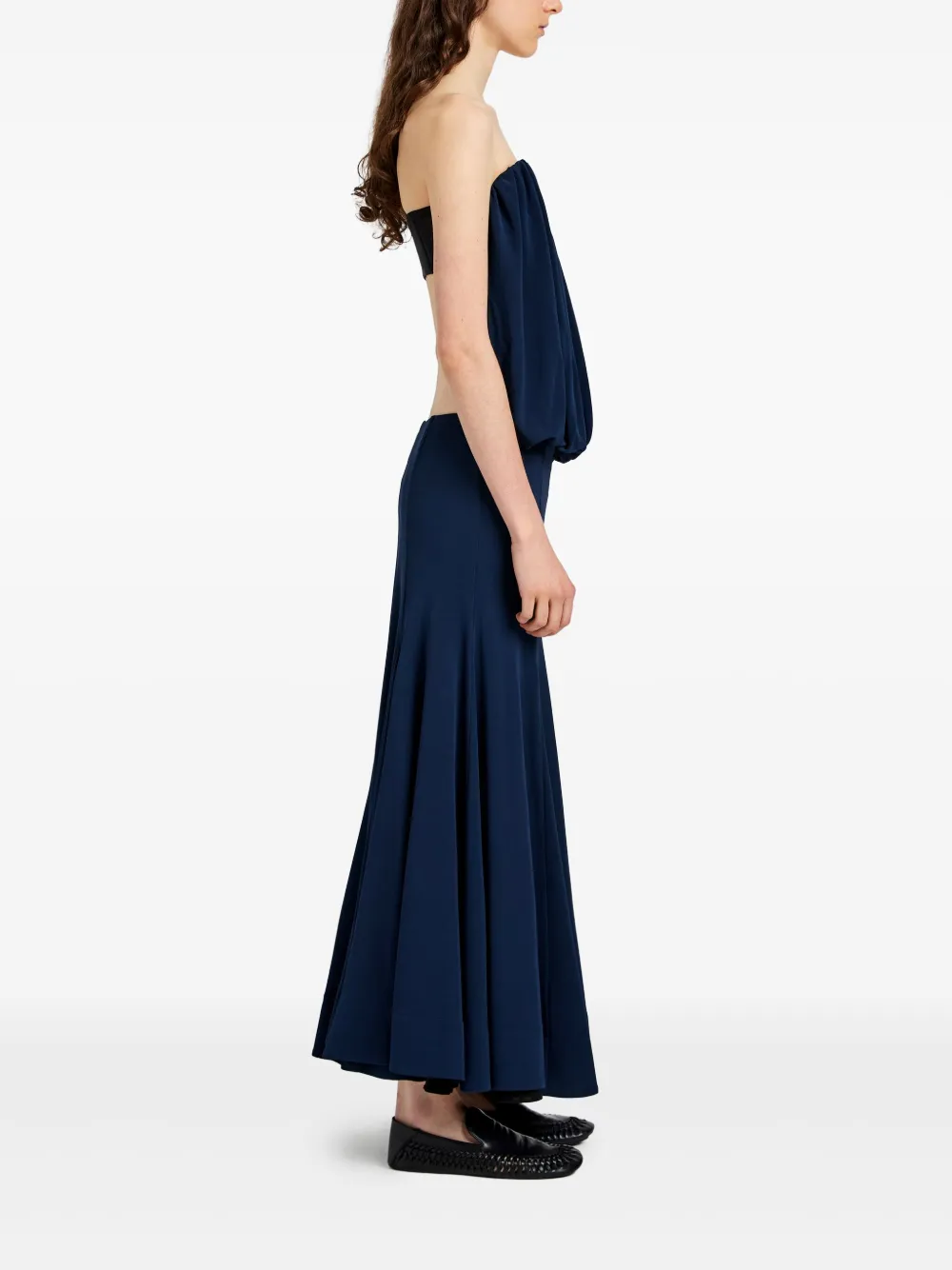 Proenza Schouler Yael maxi-jurk Blauw