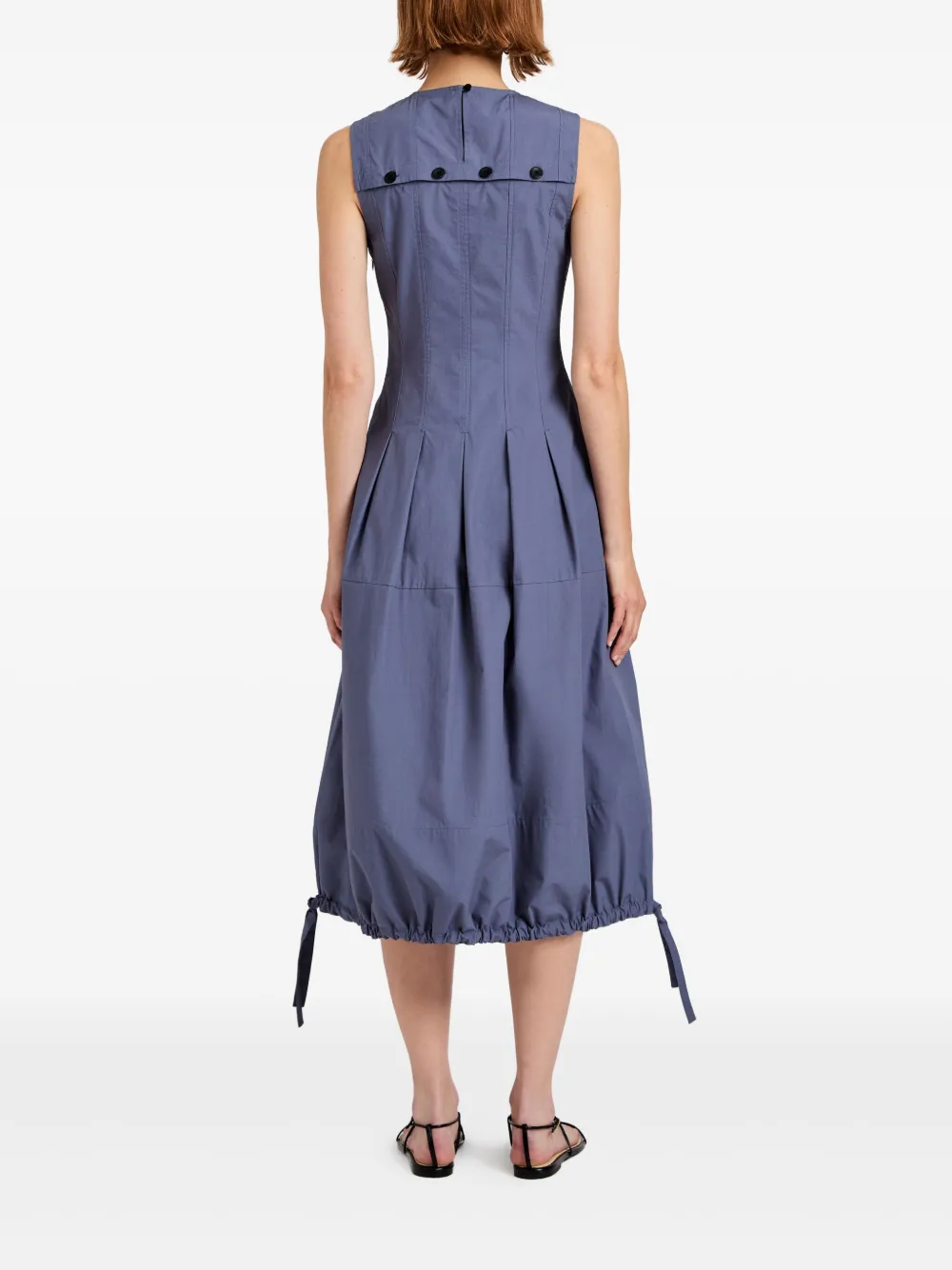 Proenza Schouler White Label Mouwloze jurk Blauw