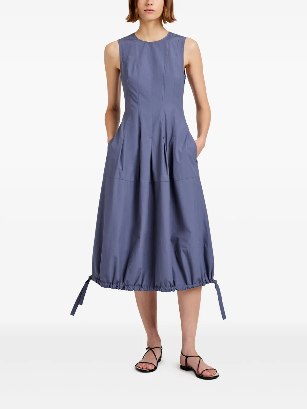 Proenza Schouler White Label Mouwloze jurk Blauw