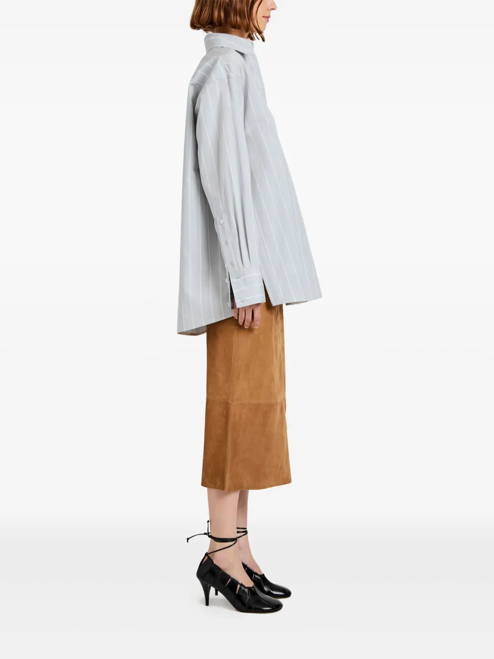 Proenza Schouler Midi-rok Bruin