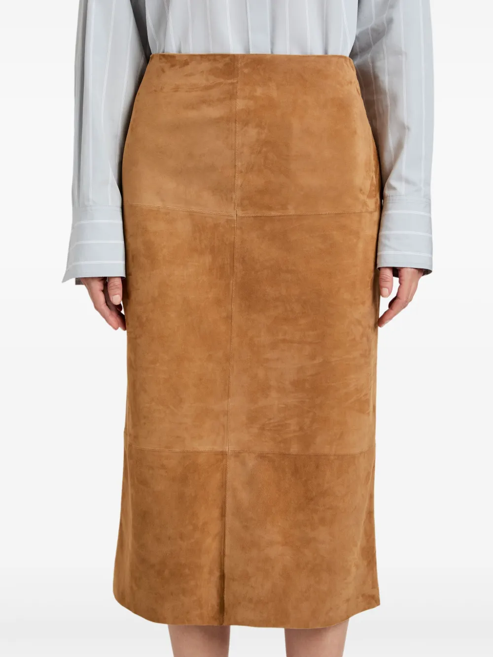Proenza Schouler Midi-rok Bruin