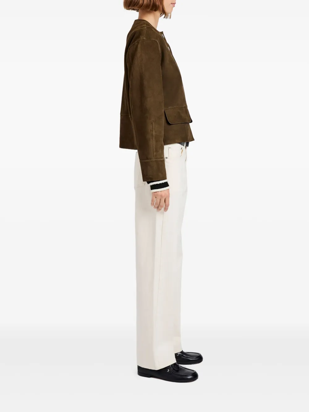 Proenza Schouler White Label Jack met knopen Bruin