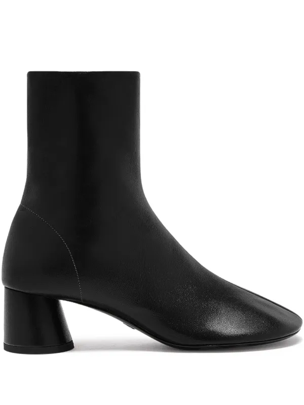 Proenza Schouler Glove Ankle Boots in Slick Nappa in Black