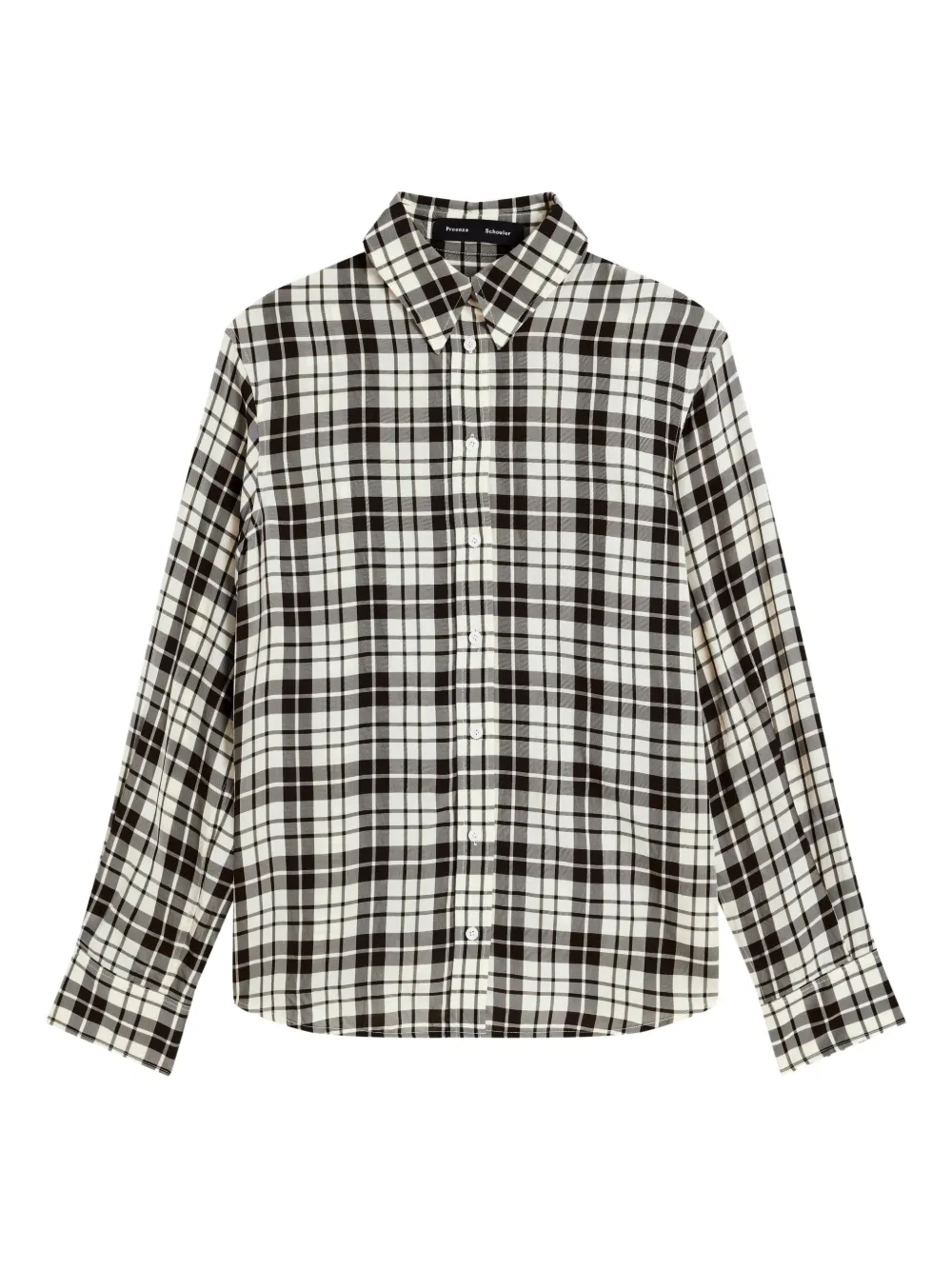 Proenza Schouler checked shirt | Black | Image 1