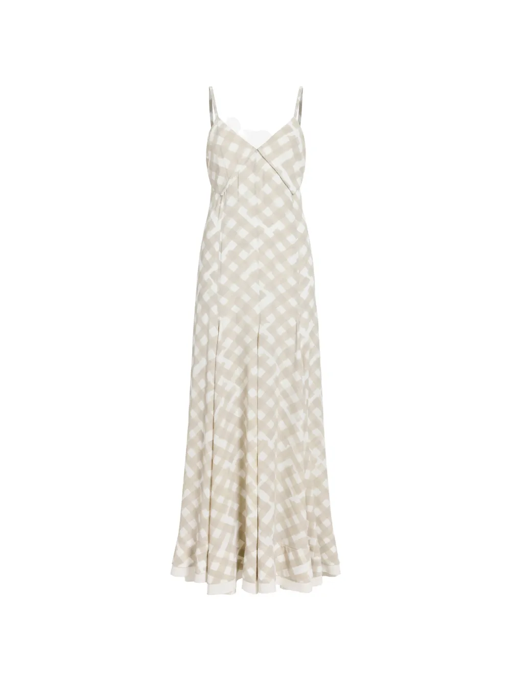 Proenza Schouler June maxi-jurk Beige