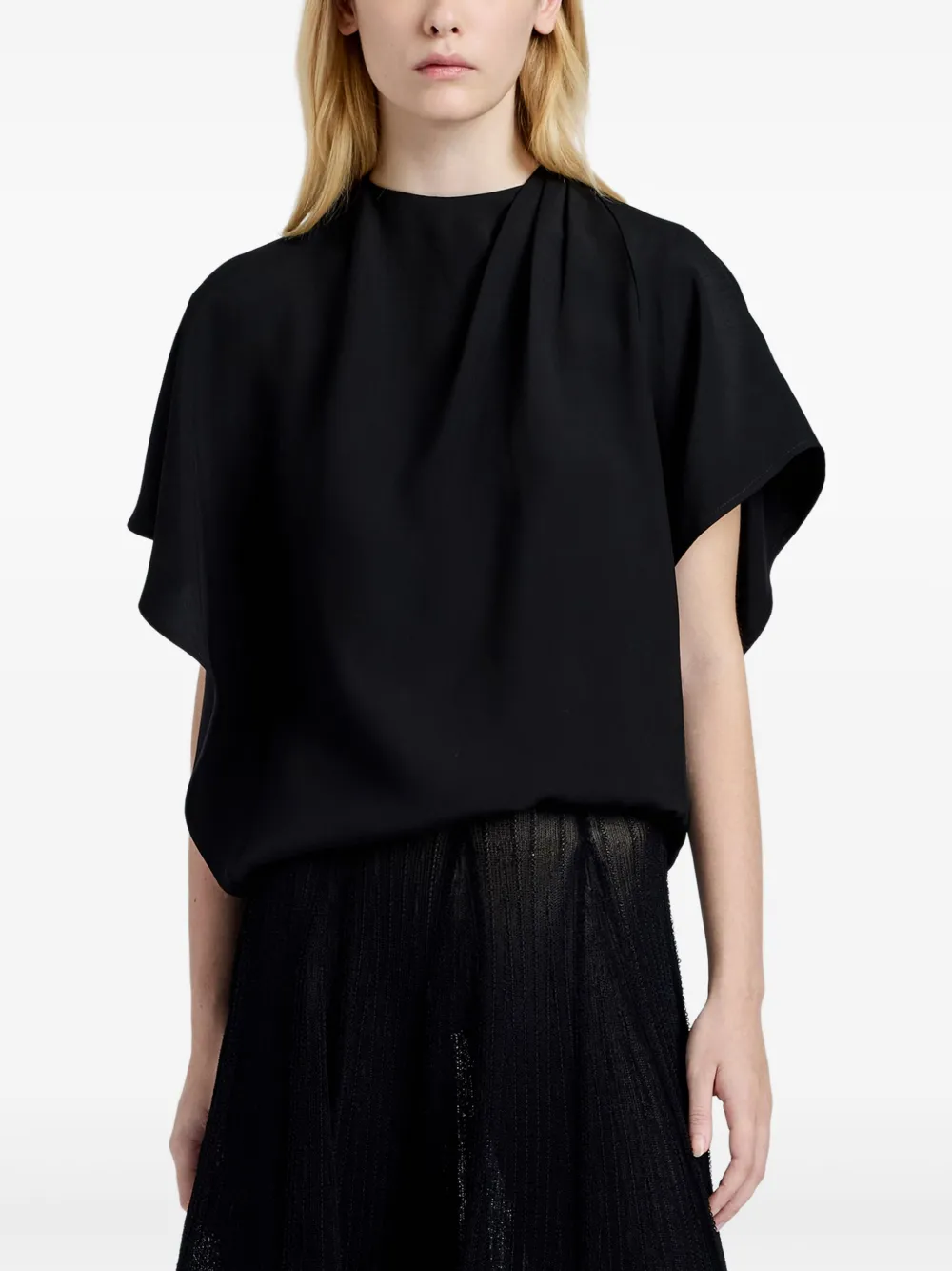 Proenza Schouler Etta blouse Zwart