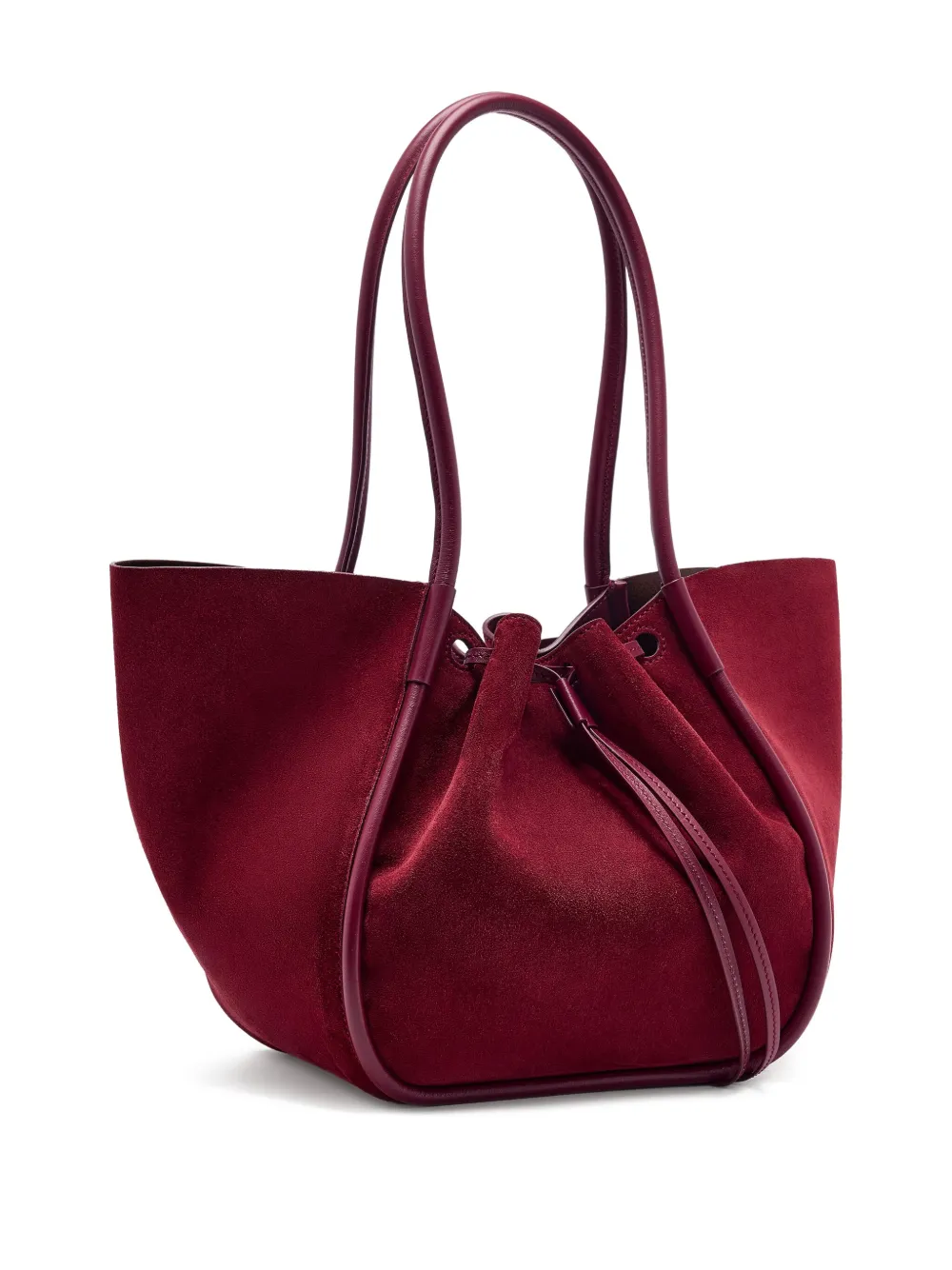 Proenza Schouler Ruched grote shopper Rood
