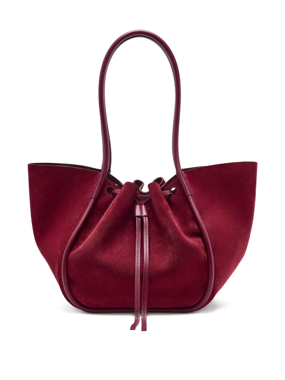 Proenza Schouler Ruched grote shopper Rood