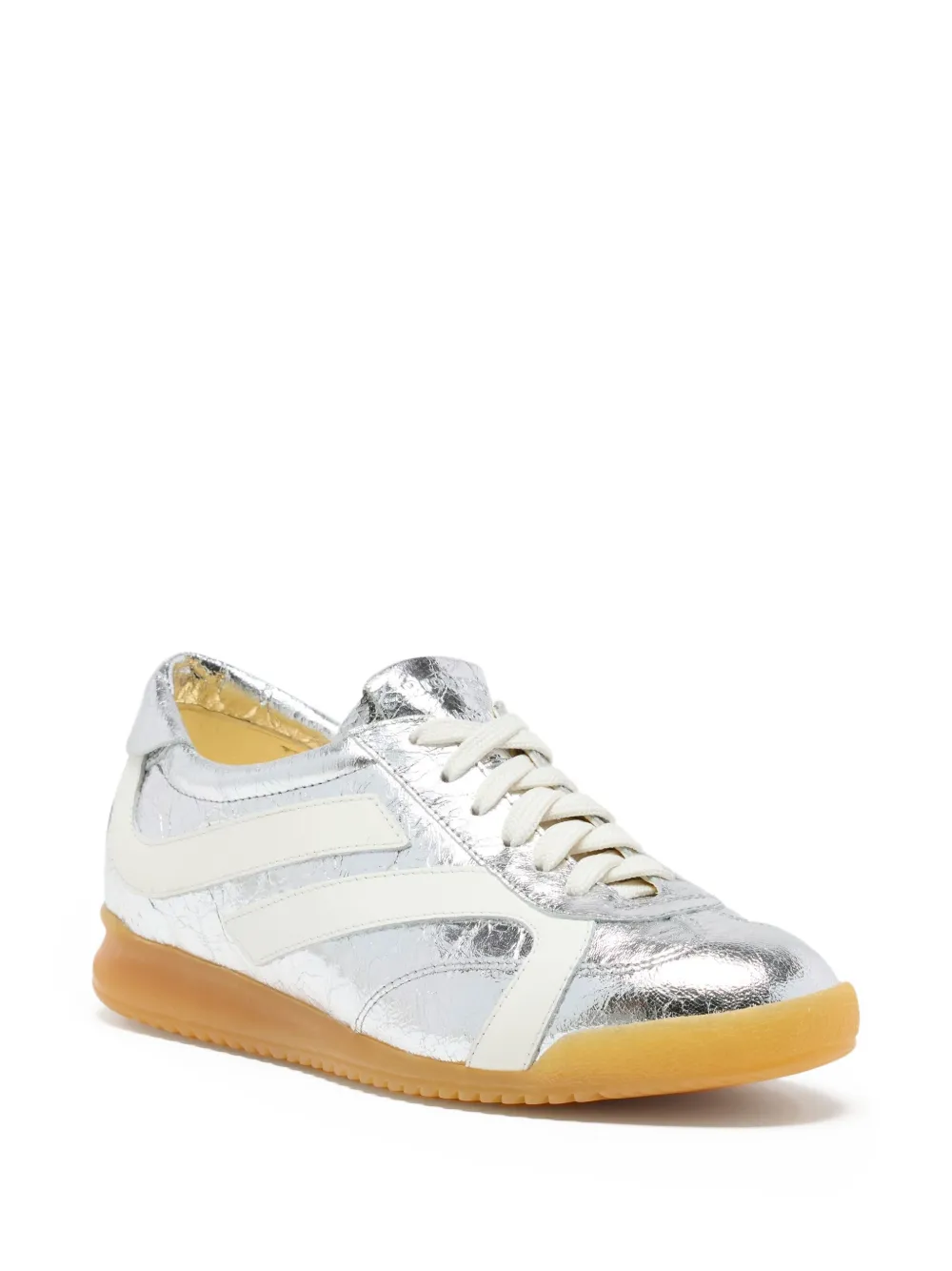Proenza Schouler leather sneakers Silver