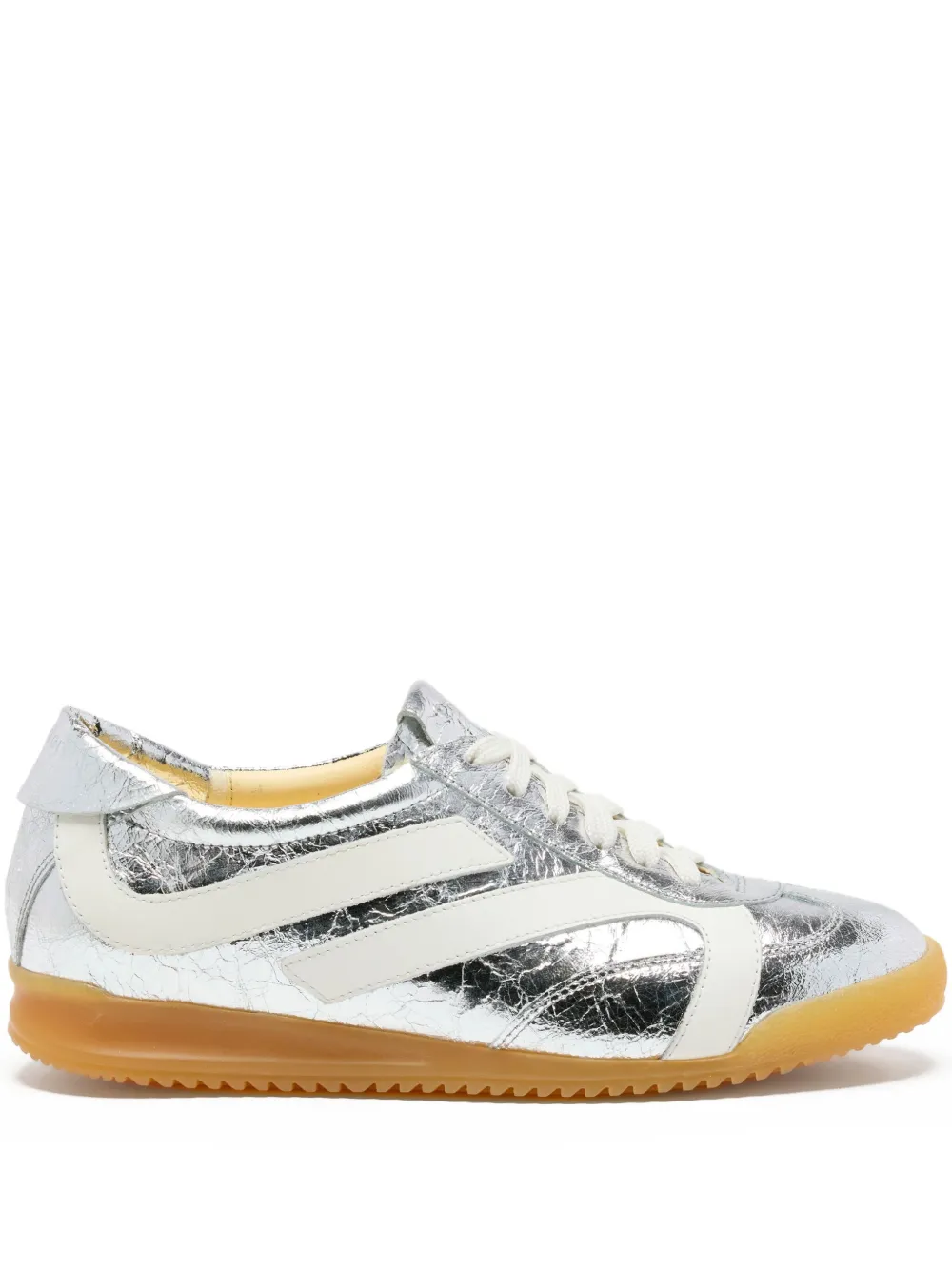 Proenza Schouler leather sneakers Silver