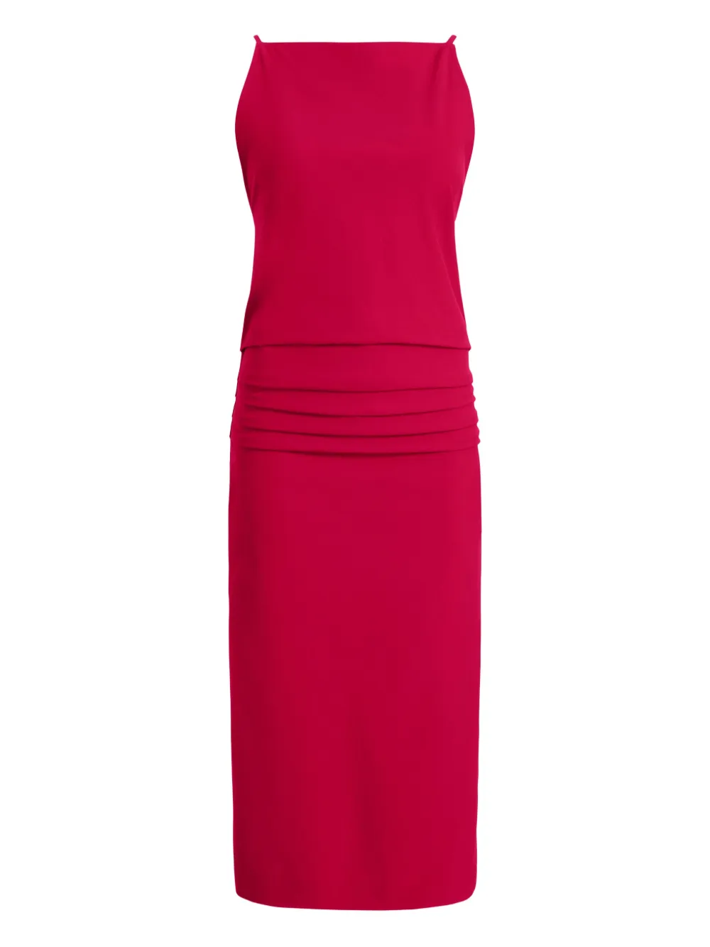 Proenza Schouler Priya midi-jurk Rood