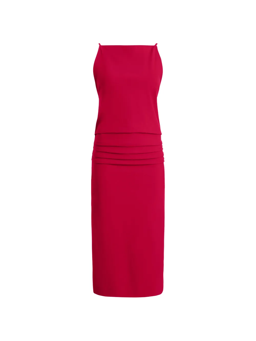 Proenza Schouler Priya midi-jurk Rood
