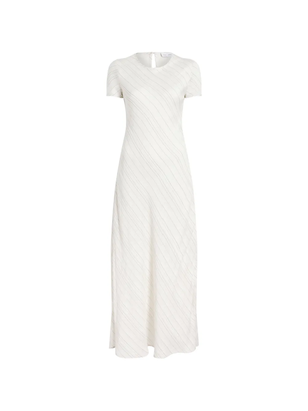 Proenza Schouler White Label Joss gestreepte geweven maxi-jurk Wit