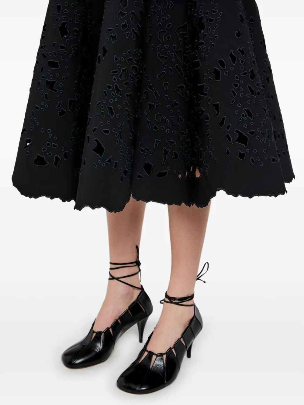Proenza Schouler Olene midi-rok Zwart