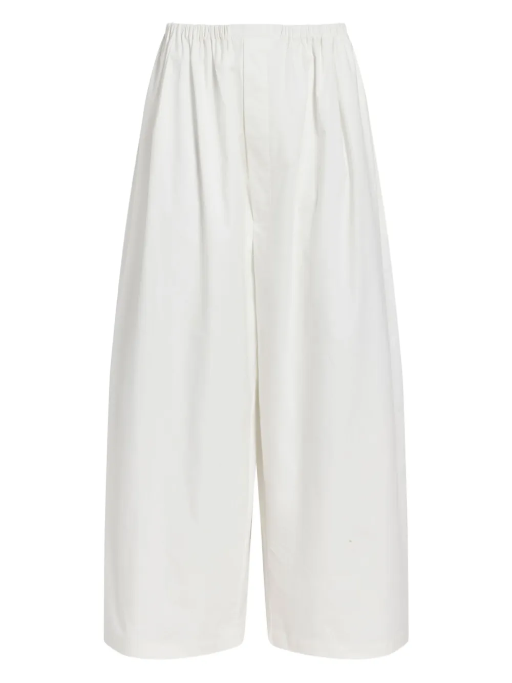 Proenza Schouler White Label Plooibroek met wijde pijpen Wit