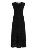 Proenza Schouler White Label ruffled black dress