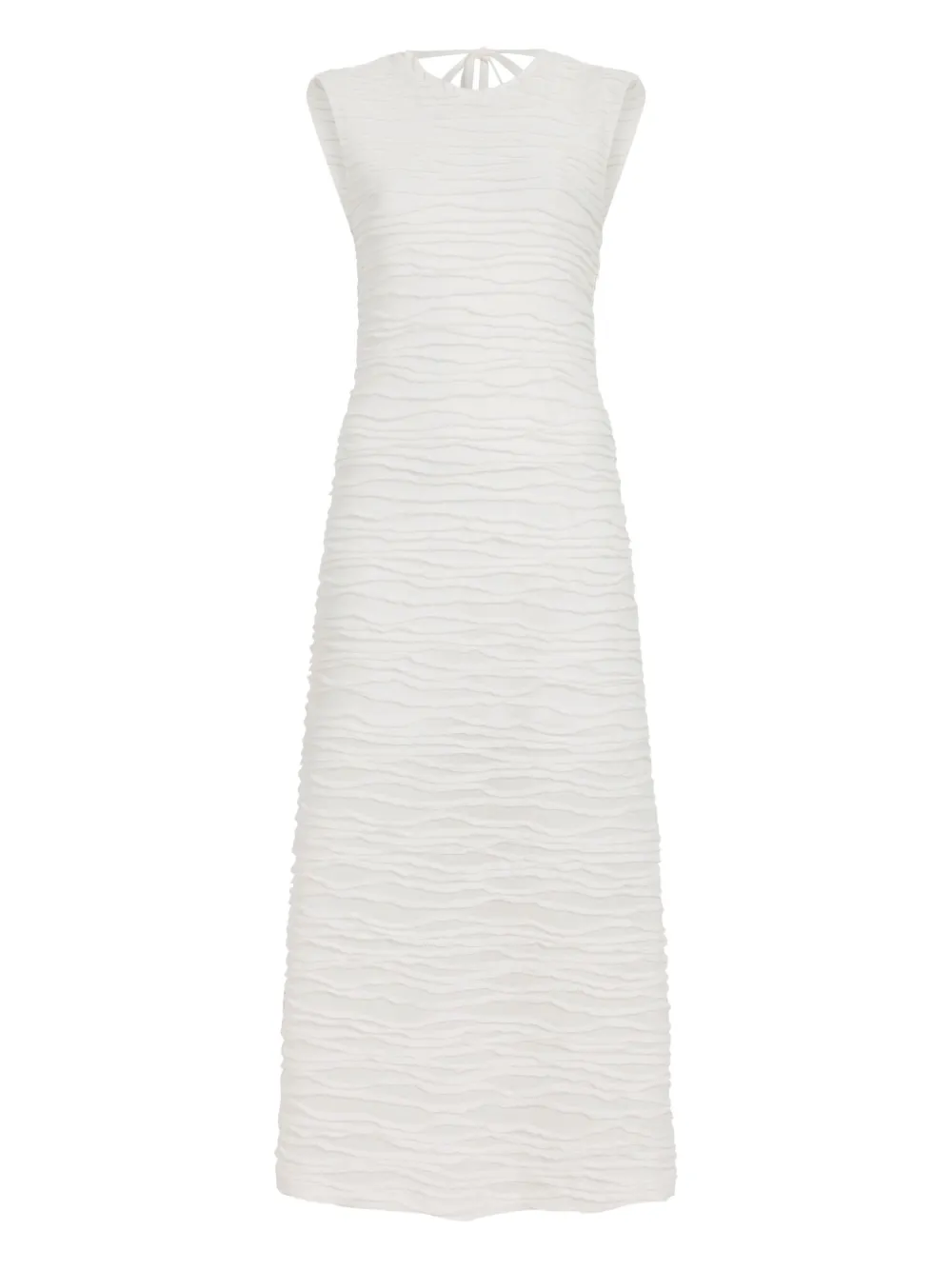 Proenza Schouler White Label Laura textured sleeveless midi dress Wit